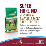 Saracen Horse feeds Super fibre mis short chop fibre 